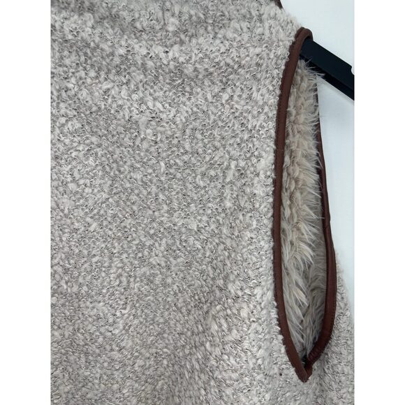 Love Tree Sherpa & Fur Open Vest | Small (fits larger) - Picture 7 of 7